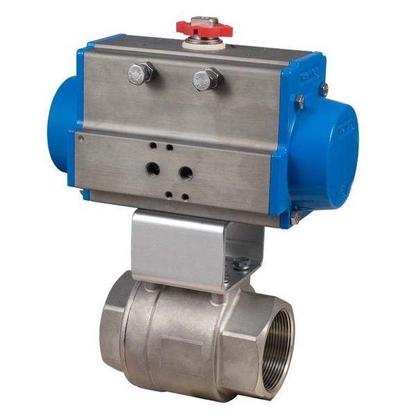 IFS S/S Spring Return Actuated Ball Valve