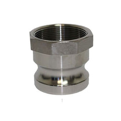 AIP - Camlock Type A 316 S/steel BSP - 2" | 20-200-a200 | SS50A