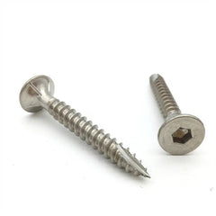 BBI - 14g-10x100mm.(Ft) - Stainless 304 Type 17 Bugle-batten Screw Hex Drive | 679022