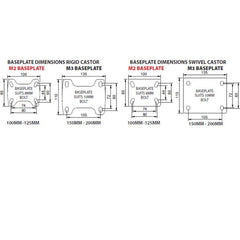 Richmond Rolling Solutions - R4357 HT480 RIGID S/STEEL DUROLITE | 061SSIR4357