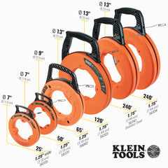 STEEL FISH TAPE. 1/8-INCH X 50-FOOT | A-56331