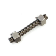 Bremick - B8M Class 2 Stud UNC with 2 Grade 8M Nuts 5/8" x 130mm (Box of 4)