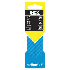 Sutton Tools - 2.5mm Drill D185 Jobber HSS-tiain Tip INOX | D1850250
