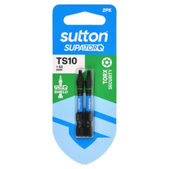 Sutton Tools - 150mm Screwdriver Bit S214 Supatorq Torx-s Ts40 2Pk | S214H02G40