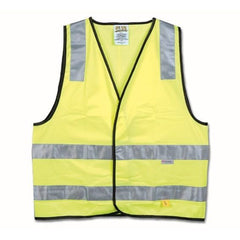 Maxisafe - Hi-Vis Yellow Safety Vest - Day/Night Use - Medium | SVF603-M