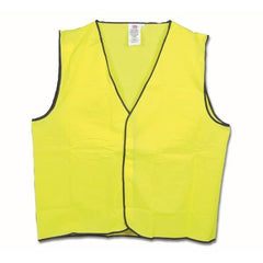Maxisafe - Hi-Vis Yellow Safety Vest - Day Use (Class D) - Medium | SVV601-M