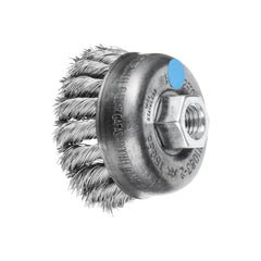 PFERD - Dia. 65 Pos Cup Brush Knotted Tbg M10 x 1.50 Stainless Steel Wire Dia. 0.35mm Angle Grinder | 47701480