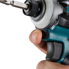 Makita - 40V Max Brushless Impact Driver 4 Stages + T-Modes + Wood Mode & Bolt Modes - Tool Only | TD001GZ