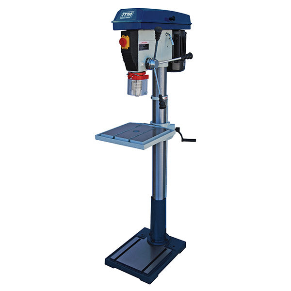 ITM - ITM PEDESTAL FLOOR DRILL PRESS, 3MT, 25MM CAP, 12 SPEED, 450MM SWING, 1500W 240V | TD1825F
