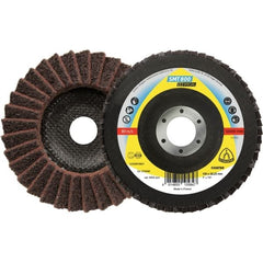 Klingspor - SMT 800 Non-Woven Mop Disc, 125 x 22.23 mm Very Fine Aluminium Oxide Convex (Pack of 5) | 278500
