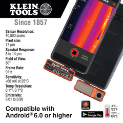 Klein Tools - THERMAL IMAGER FOR ANDROID DEVICES USB-C | A-TI220