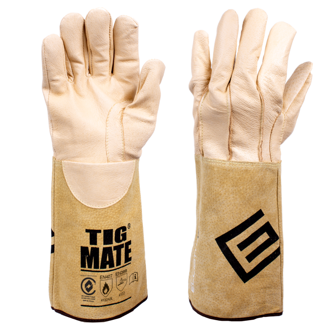 Elliotts - TigMate XT Welding Glove 380mm long. Size L (Pack of 120) | TIG16L-120