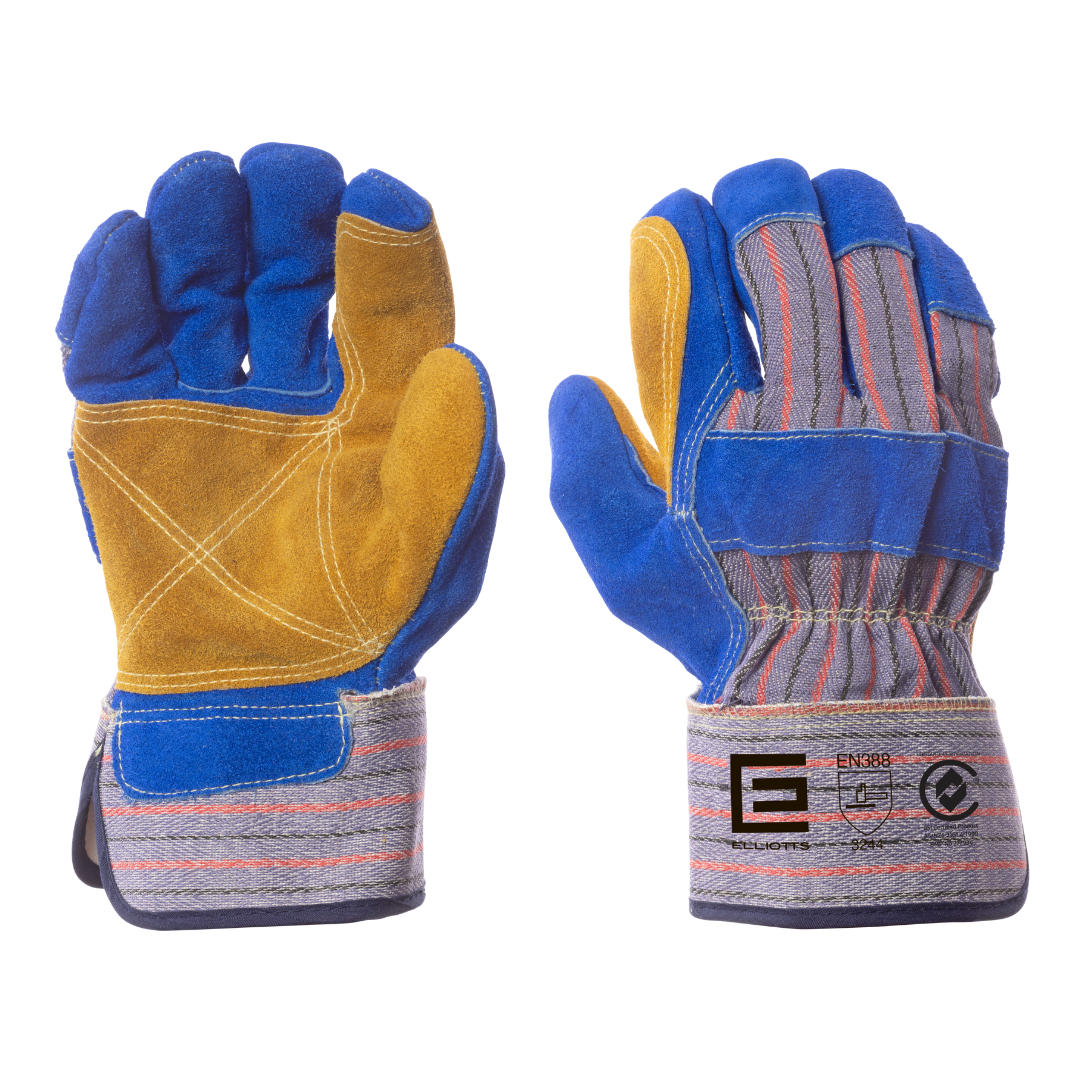 Elliotts - Premium reinforced palm handling Glove Size LRG (Pack of 60) | TMKB10P-60