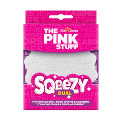 The Pink Stuff - Sqeezy Dual Scrubber & Sponge | 823773