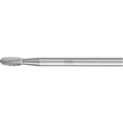 PFERD - Dia. 03 x 07mm Tungsten Carbide Burr Oval Tre Shank Dia. 3mm Z5 Universal Fine | 21210053
