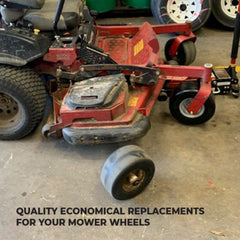 Richmond Rolling Solutions - SP13X6.50-625  SEMI-PNEUMATIC WHEEL C/W 5/8 DIA AXLE | 053SP13-650-625