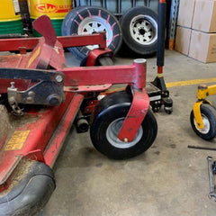Richmond Rolling Solutions - SP13X6.50-625  SEMI-PNEUMATIC WHEEL C/W 5/8 DIA AXLE | 053SP13-650-625