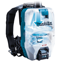 Makita - 40V Max Brushless Backpack Vacuum - Tool Only | VC008GZ06