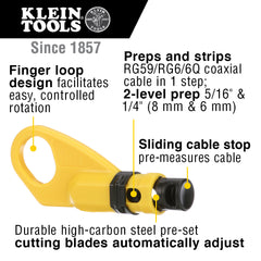 Klein Tools - Coaxial Cable Install Kit | A-VDV026-211