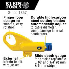 Klein Tools - Twisted Pair Radial Stripper | A-VDV110-261
