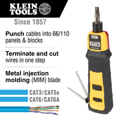 Klein Tools - IMPACT PUNCHDOWN TOOL W/66 AND 100 BLDS | A-VDV427-300