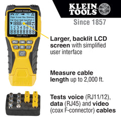 Klein Tools - Vdv Scout Pro 3 Tester Kit | A-VDV501-851