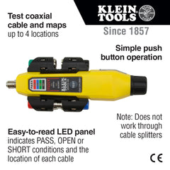 Klein Tools - Coax Explorer 2 with Remote Kit | A-VDV512-101