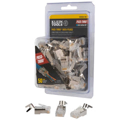 Klein Tools - Cat6A Pass-Thru Shielded Connectors 50pk | A-VDV826-705