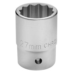 Trax - 27MM3/4"D 12PT Met Socket | ARX-HS3427