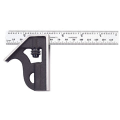 Starrett - Combination Square Cast Iron Head 150mm Metric/English | 10MEH-150