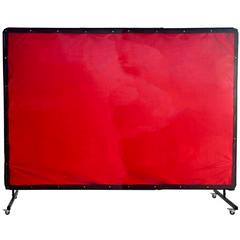 Elliotts - Welding Frame and Imported Screen – Red – 1800mm x 2600mm (Pack of 1) | WFS1826R