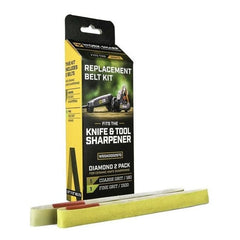 WorkSharp Replacement Belt 2Piece Pack, 180 & 1500 Diamond Grit (Micromesh), T/S Wskts | WSSA0002970