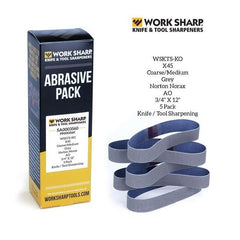 WorkSharp Replacement Belt Pack, 5Piece X45 Ceramic, Sharpening, T/S WSKTS-KO | WSSA0003560