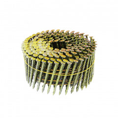 Airco - AC90R333 Ring Shank BDP Bright Jumbo Coil Nails Coil 1000pc - Ctn Qty 3000 | YA90306J