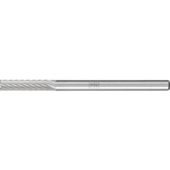 PFERD - Dia. 03 x 13mm Tungsten Carbide Burr Cylindrical Zyas End Cut Shank Dia. 3mm Z5 Universal Fine | 21200253