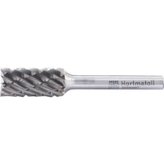 PFERD - Dia. 12 x 25mm Tungsten Carbide High-Performance Burr Non-Ferrous Cylindrical Zyas End Cut Shank Dia. 6mm Non-Ferrous Metals | 26003054