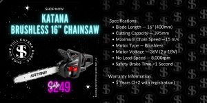 Katana 16' Chainsaw Special